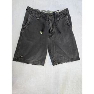 Gray Denim Jean Ambercrombie & Finch Shorts Boys Sz 12